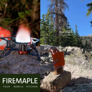FIREMAPLE FMS-105 / FMS 105+ Gas Burners Gas Stove Outdoor Portable Compact Split Light Cooker 3000W Camping Equipment Gas Furnace