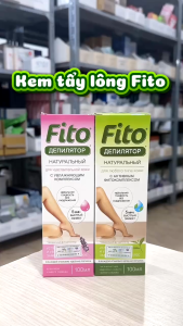 Kem Tẩy Lông Fito Nga Dành Cho Mọi Loại Da 100ml - Tẩy Sạch Nhẹ Nhàng Da Mềm Mịn