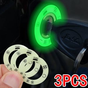 Car Ignition Switch Luminous Sticker Surrounding Light Night Decoration for Auto Motorcycle Universal 3D Decor Waterproof Decals