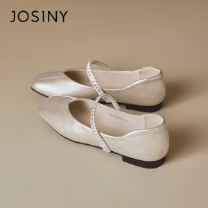 Josiny | Comfortable Elegance Silver Mary Janes