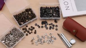TLKKUE 50 Sets Leather Snap Fasteners Kit: A Comprehensive Guide