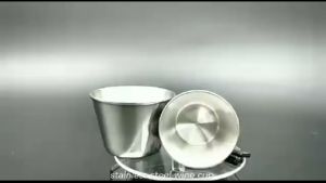 10PCS 304 stainless steels Sauce cup Ramekin Condiment Cups Dipping Sauce Bowl