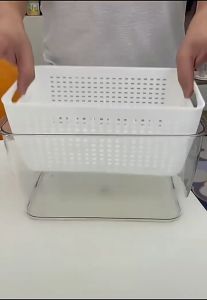 Hộp đựng rau quả tiết kiệm không gian hộp đa năng dễ bảo quản N095