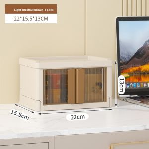 MONLEYTA | Large Capacity Foldable Plastic Storage Box For Clothes Quilts Toys Snacks Home Use Organizer Cabinet Multi-Functional Container