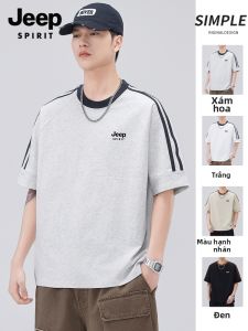 JEEP SPIRIT | Áo Thun Nam Cotton Form Rộng