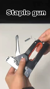 เครื่องยิงแม็กซ์ แม็กยิงบอร์ด  ที่เย็บอุตสาหกรรม ยิงผ้างานโปสเตอร์ต่างๆงานเบาะ