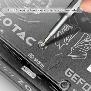 MaxPlus Precision Screwdriver Set Magnetic Bit Precision Dismountable Mini Tool Case For Computer Repair