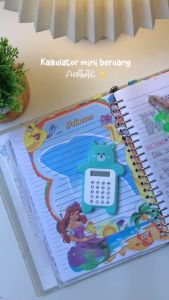 Kalkulator Mini Portable Bear: Desain Lucu & Edukasi untuk Anak