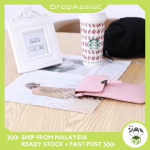 DROPASSIST 2000 READY STOCK Crossbody Pu Leather Touch Screen Mobile Phone Wallet Female Retro Student Buckle Small Wallet