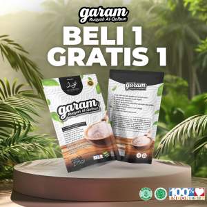 Beli 1 Gratis 1 Garam Ruqyah Al-Qolbun Original 275gram