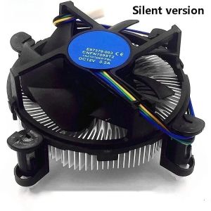 CPU Fan Connector with Aluminum Heatsink Suitable for Desktop I3/i5/i7 Socket 1150/1155/1156 3.5-inch Ultra-quiet Fan Cooling