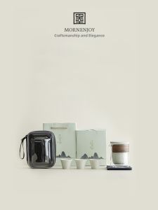 mornenjoy | Portable Camping Tea Set Gift for Parents and Friends