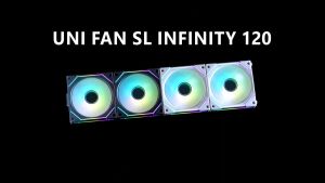 [ SL-INF ]พัดลมเคส Lian Li UNI FAN SL INFINITY rgb BLACK WHITE สีขาว สีดำ 1ตัว 3ตัว SL120 120mm lianli พัดลม Fan case fancase