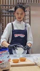 Dreamy Whipping Cream ดรีมมี่ วิปปิ้งครีม สีฟ้า สูตรจืด ขนาด 500 กรัม x24 ถุง (ยกลัง)