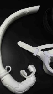 Wave Polycarbonate Lens Anti-Fog Low Volume Silicone Diving Mask Set