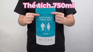 10 Túi đựng nước tiểuNôn ói khẩn cấp Khử mùi túi lớn 750ml cho trẻ em và người lớn