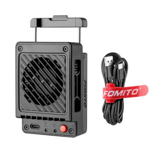 Fomito | FOMITO Semiconductor Camera Cooler Camera Cooling Fan Radiator Heat Sink for Sony Canon Nikon Fuji Live Streaming