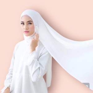 Hijab Pashmina Plisket Ceruty Babydoll Premium
