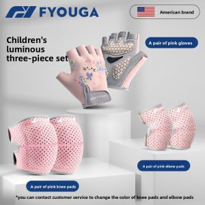 FYOUGA | Bike-Specific Childrens Sports Gloves for Pull-Ups and Grip