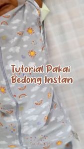 Bedong Bayi CuddleMe Baru Lahir Newborn Instan Set Topi Lembut Kado Lahiran Anak Cuddle me Perempuan dan Laki Laki