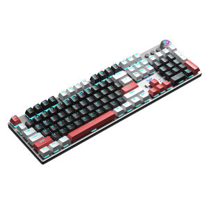 AULA | Wireless Bluetooth 3-Mode Mechanical Keyboard 108 Red Keys