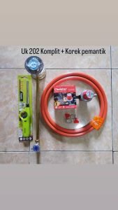 sepaket komplit kompor mawar ukuran 201/202/203