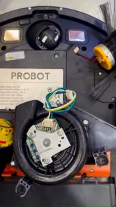 ĐỘNG CƠ QUẠT HÚT ĐỘNG CƠ CHỔI CẠNH CHO ROBOT HÚT BỤI PROBOT NELSON A6 PRO