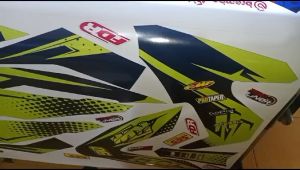 Decal Beat Street 2016-2019 Hijau Stabilo Full Body Dekal Beat Street Fullbody