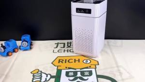 Nocclili | Smart Air Purifier Negative Ions Generator H12 HEPA Filter Purification Intelligent Desktop Air Purifier