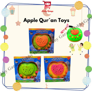 Mainan Anak Apel Quran Edukasi Muslim Projector Lampu Apple Qur an