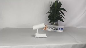 JOYINLED Led Track Light Spot Lights COB Track Lamp 12W Warm White Aluminum Downlight Lighting Rail Spot Led for Kitchen Store