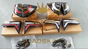 HONDA HRV HR-V VEZEL 2014-2019 ALBINO RED BRAKE LIGHT SIGNAL TAIL LAMP JDM TYPE-R THAILAND SPEC