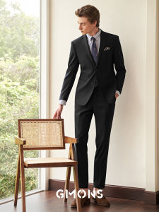 Business Wedding Suit Set Black