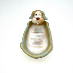 European Style Ceramic Animal Soap Dish Double Layer Waterproof Draining Soap Holder for Bathroom And Bath Time Soap Box