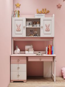 Desk Childrens Bookcase Integrated Study Table Small Apartment Girl Bedroom Corner Computer Desk 1 M Corner 1.2 Household