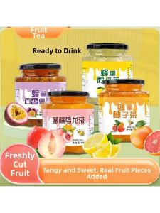 Peach Oolong Yuzu and Lemon Passion Fruit Flavor Tea 500g