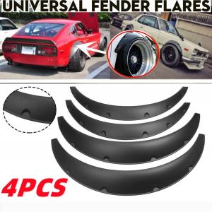 คิ้วล้อ 4ชิ้น คิ้วบังโคลนล้อรถ สำหรับรถล้อยื่นช่วยได้ ตัดแต่งแปลงใส่ได้แทบทุกรุ่น กะบะ-เก๋ง