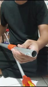 Tongkat Stick Pengganti Lampu 2in1 Tongkat Pengganti Lampu Panjang 3 Meter