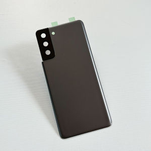 Back Glass For Samsung Galaxy S21+ Battery Cover Rear Door Replacement Case For Samsung S21 G996B Rear Housing with Camera Lens