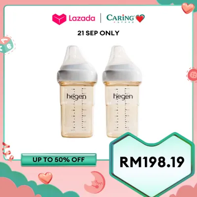 HEGEN PCTO PPSU FEEDING BOTTLE 240ML 2S