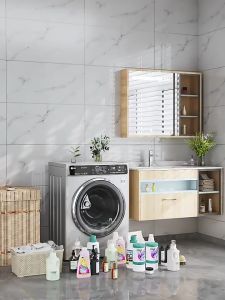 Rak Toilet Organizer Stainless steel Rak Mesin Cuci Besar  Rak kamar mandi Rak Kloset Dengan pintu Rak Penyimpanan Tahan Karat 3 Rak Rak Mesin Cuci Waterproof Dan Fireproof - Lazada