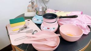 🎈 เตาไฟฟ้าขนาดเล็ก 🍃 เตาแม่เหล็กไฟฟ้า 🌟 เด็ก MINI 👨👩👧👦 ครัวทำอาหารจริง 🥘 ชุดทำอาหารเครื่องครัวอาหารจำลองทำอาหารจริง 🏠 Play House ของเล่