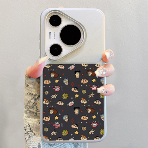 SHUXIE | Simplified and Cartoonish High-Grade Leather Phone Case