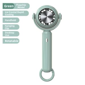 Portable Handheld Mini Fan Semiconductors Cooling Module Outdoor Cooling Tool Foldable Electric Fan High Wind Power Office Desktop USB Fan