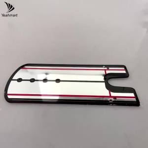 Dụng Cụ Hỗ Trợ Tập Luyện Đánh Gôn Với Gương Và Các Đường Kẻ Khắc Laser Để Căn Chỉnh Bóng Mắt Và Gậy Thiết Bị Tập Luyện Swing Di Động 12x6 Inch