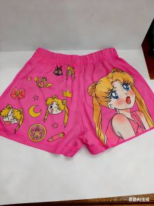 Adult and Kids Sweet Cool Pretty Guardian Moon Shorts Color-Block Anime 3D Print Casual Streetwear Sporty Versatile Pants
