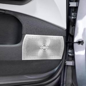 For Xpeng G6 2023 2024 2025 2026 Stainless Car Door Speaker Cover Trim Audio Horn Anti-Scratch Sticker Protector Accessories