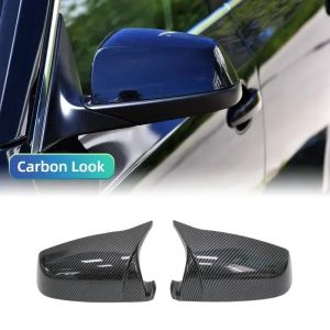 For BMW 5 6 7 Series E60 E61 E63 E64 F01 F02 F04 F06 F07 F10 F11 F12 F13 Carbon Fiber Side Mirror Covers Auto parts