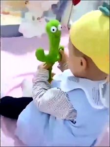 ตุ๊กตากระบองเพชรอัดเสียง เพลง เต้นได้: BBBayBees Cactus Can Dance กระบองเพชรเลียนเสียงพูด