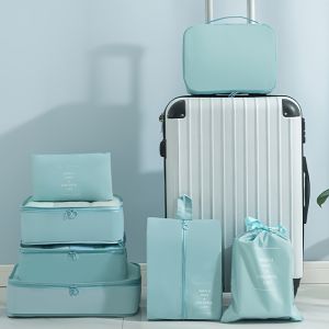 ชุดเดินทาง กระเป๋าเก็บของ เสื้อผ้า อุปกรณ์อาบน้ําดิจิตอล รองเท้า ออแกไนเซอร์ กระเป๋า หอพักนักเรียน ถุงคัดแยกเสื้อผ้า ก้อนบรรจุ